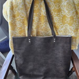Thirty-One Dark Brown Tote Bag